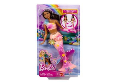 Mattel Barbie Zeemeermin - bruin haar