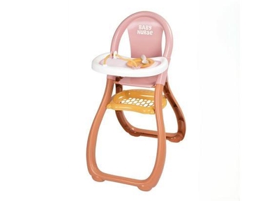 Smoby - Baby nurse kinderstoel voor poppen tot 42cm - accessoires inbegrepen