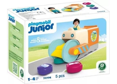 PLAYMOBIL - PMJUNIOR 71774 Duw- en grijpvuilniswagen