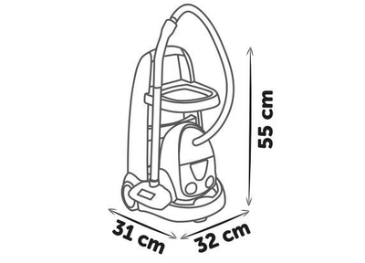Rowenta Huishoudtrolley + stofzuiger