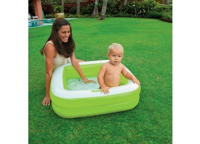 Intex Play Box babyzwembad - groen