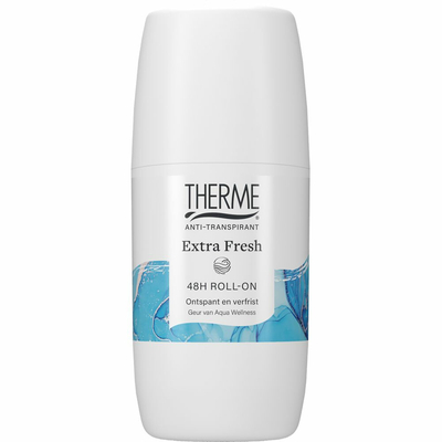 3x Therme Anti-Transpirant Extra Fresh 48H Roll-On Deodorant 60 ml