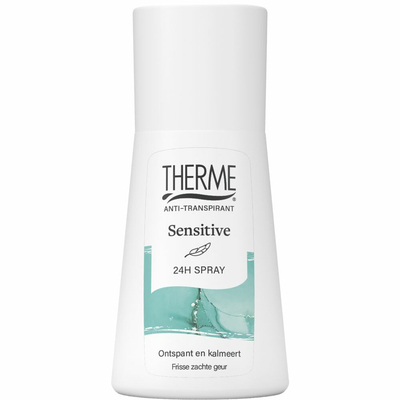 3x Therme Anti-Transpirant Sensitive Spray 75 ml