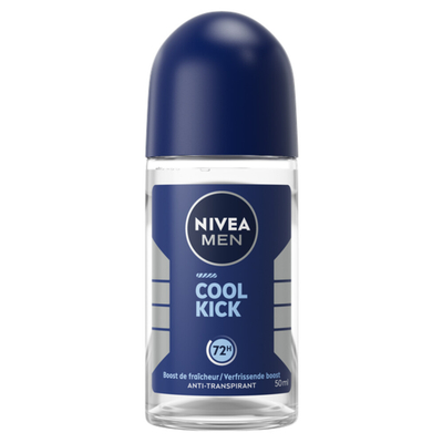 3x Nivea Men Deodorant Roller Cool Kick 50 ml