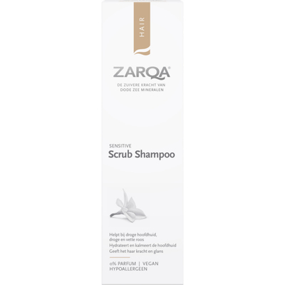 3x Zarqa Scrub Shampoo Sensitive 200 ml
