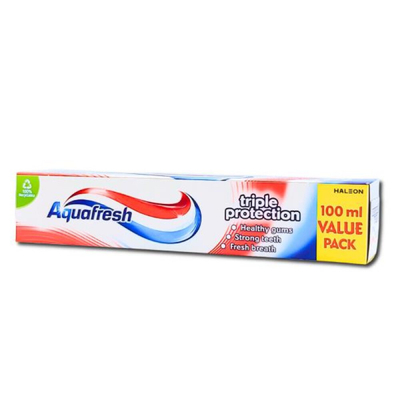 6x Aquafresh Tandpasta Triple Protection 100 ml