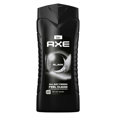 12x Axe Douchegel Black 400 ml