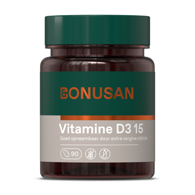 Bonusan Vitamine D3 15 mcg / 600 IE - 2 x 90 stuks