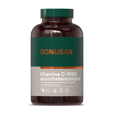 Gratis Verzending: 2x Bonusan Vitamine C-1000 ascorbatencomplex 180 tabletten