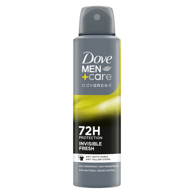 3x Dove Deodorant Men+ Care Invisible Fresh 150 ml