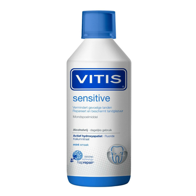 2x Vitis Mondwater Sensitive 500 ml