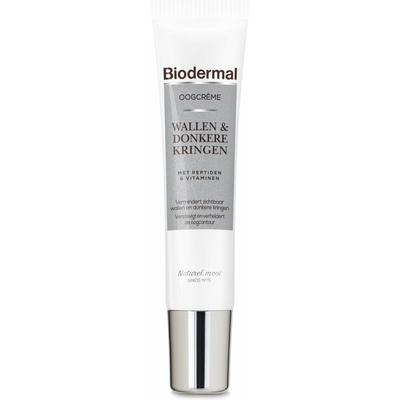 2x Biodermal Oogcrème Wallen&Donkere Kringen 15 ml