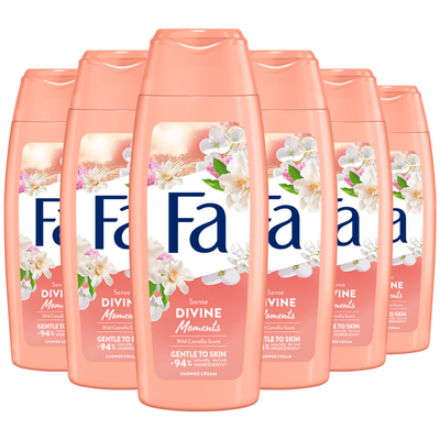 Fa Divine Moments - Douchegel - 6 x 250 ml