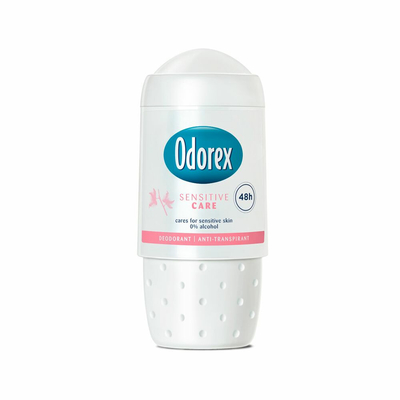 3x Odorex Deodorant Roller Sensitive Care 50 ml