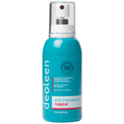 3x Deoleen Deodorant Regular Pompspray Anti-Transpirant 75 ml