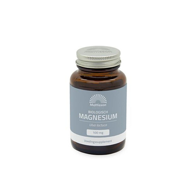 Mattisson Magnesium 100mg Biologisch - 2 x 60 stuks