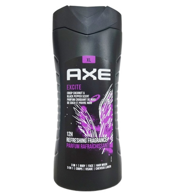 12x Axe Douchegel Excite 400 ml