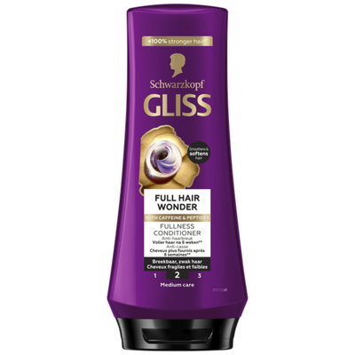3x Gliss Conditioner Full Hair Wonder 200 ml