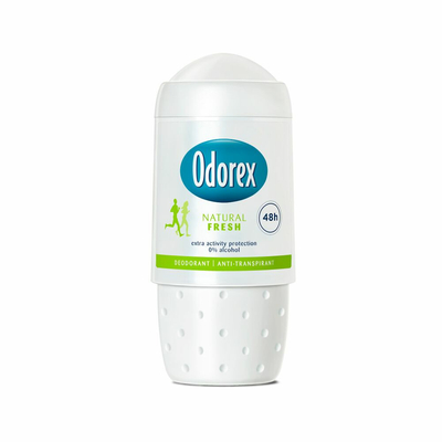 3x Odorex Deodorant Roller Natural Fresh 50 ml