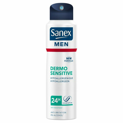 3x Sanex Deodorant Spray Men Sensitive 200 ml