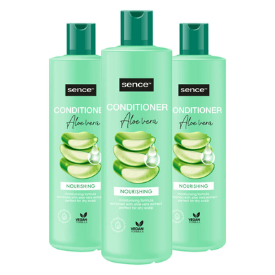 3x Sence Aloë Vera Conditioner 400 ml