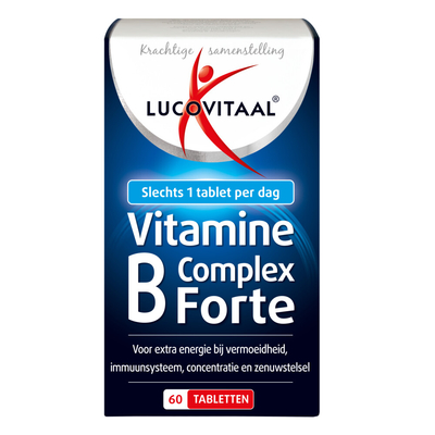 Gratis Verzending: 3x Lucovitaal Vitamine B Complex Forte 60 tabletten