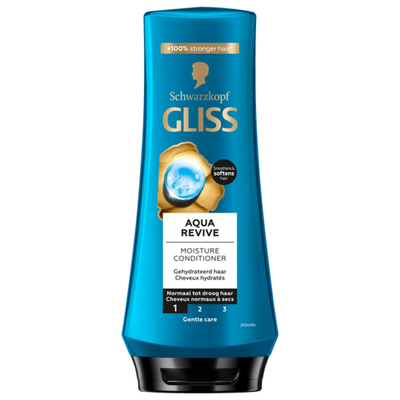 3x Gliss Aqua Revive Conditioner 200 ml
