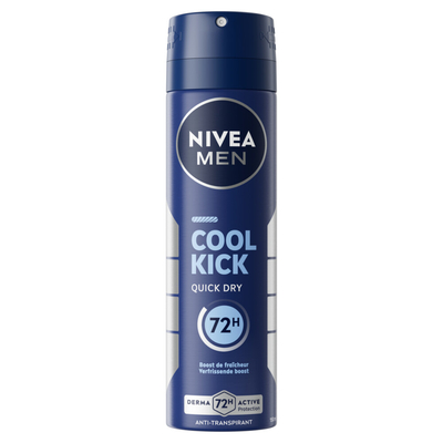 3x Nivea Men Deodorant Spray Cool Kick 150 ml