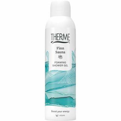 3x Therme Foaming Shower Gel Finn Sauna Fresh 200 ml
