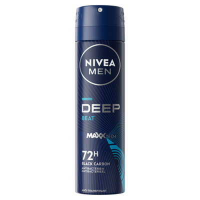 3x Nivea Men Deospray Deep Beat 150 ml