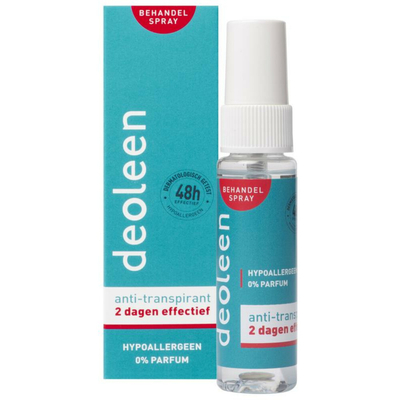 2x Deoleen Behandelspray Anti-Transpirant 25 ml