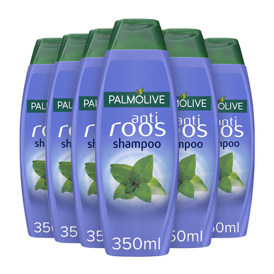 6x Palmolive Shampoo Anti-Roos 350 ml