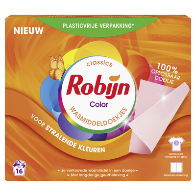 Robijn  wascapsules gekleurde was - 80 wasbeurten