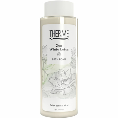 3x Therme Bath Foam Zen White Lotus 500 ml