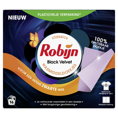 Robijn  wascapsules zwarte was - 80 wasbeurten