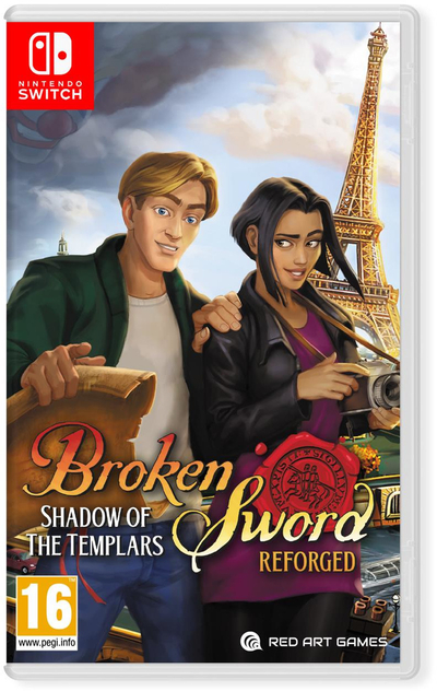 Broken Sword Shadow of The Templars: Reforged Nintendo Switch
