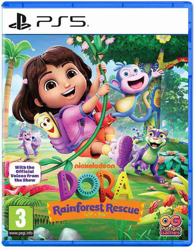 Dora Rainforest Rescue PlayStation 5