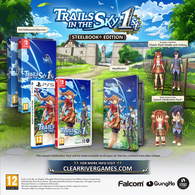 Trails in the Sky 1st Chapter Steelbook Edition PlayStation 5