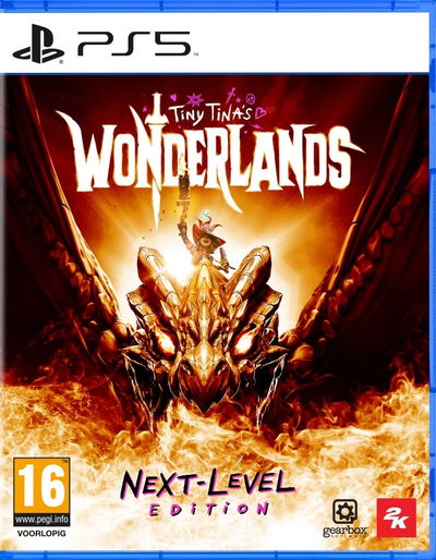 Tiny Tina's Wonderlands Next-Level Edition (verpakking Duits, game Engels)) PlayStation 5