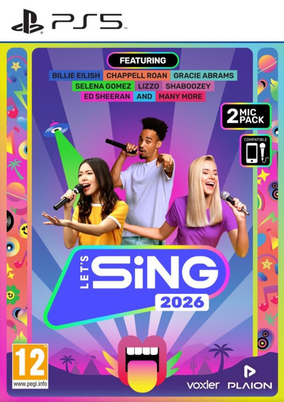 Let's Sing 2026 + 2 Microphones PlayStation 5
