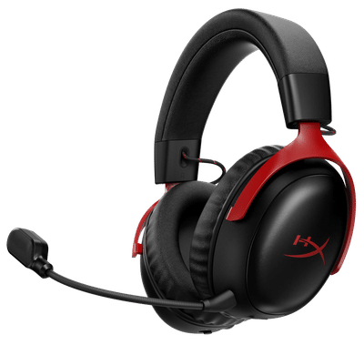 HyperX Cloud III S Wireless Rood/Zwart