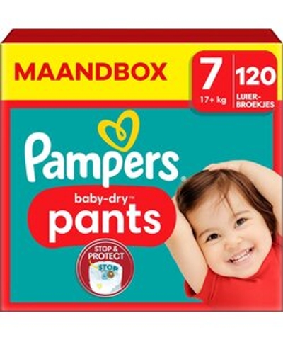 Pampers Baby Dry Pants  luierbroekjes maat 7 - 58 stuks