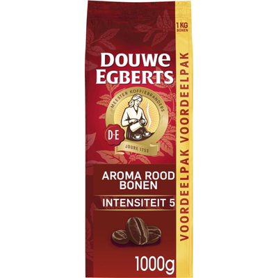 Douwe Egberts Aroma rood koffiebonen voordeelpak Koffiebonen (origins) 1 kg
