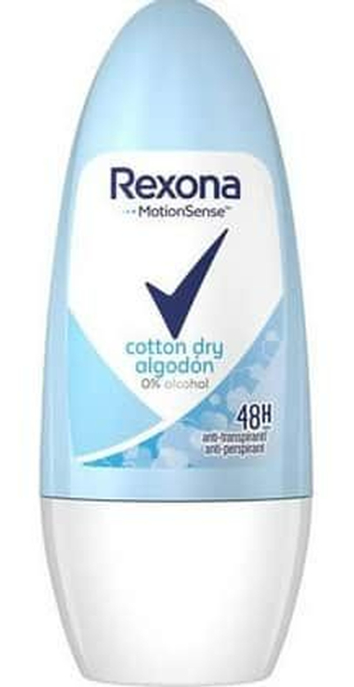 Rexona Deoroller Cotton Dry Algodón 48h 50 ml