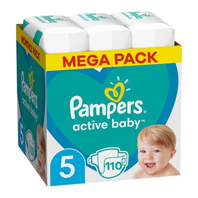 Pampers  luiers & luierbroekjes maat 5 - 110 stuks
