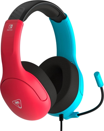 Turtle Beach Airlite Fit - Gaming Headset - Nintendo Switch - Blauw/Rood