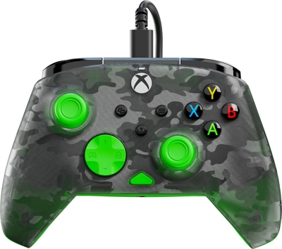 Turtle Beach Rematch Core - Controller - PC, Xbox Series X|S, Xbox One - Ghost Camo - Black/Green