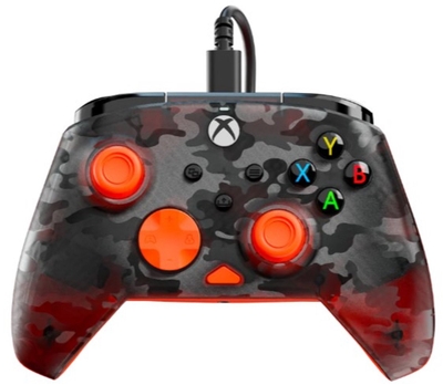 Turtle Beach Rematch Core - Controller - PC, Xbox Series X|S, Xbox One - Ghost Camo - Black/Orange
