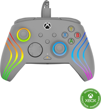 Turtle Beach Afterglow Wave - Controller - Windows 10|11, Xbox Series X|S, Xbox One - Grey