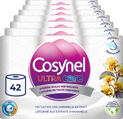 Cosynel 4-laags toiletpapier - 42 rollen